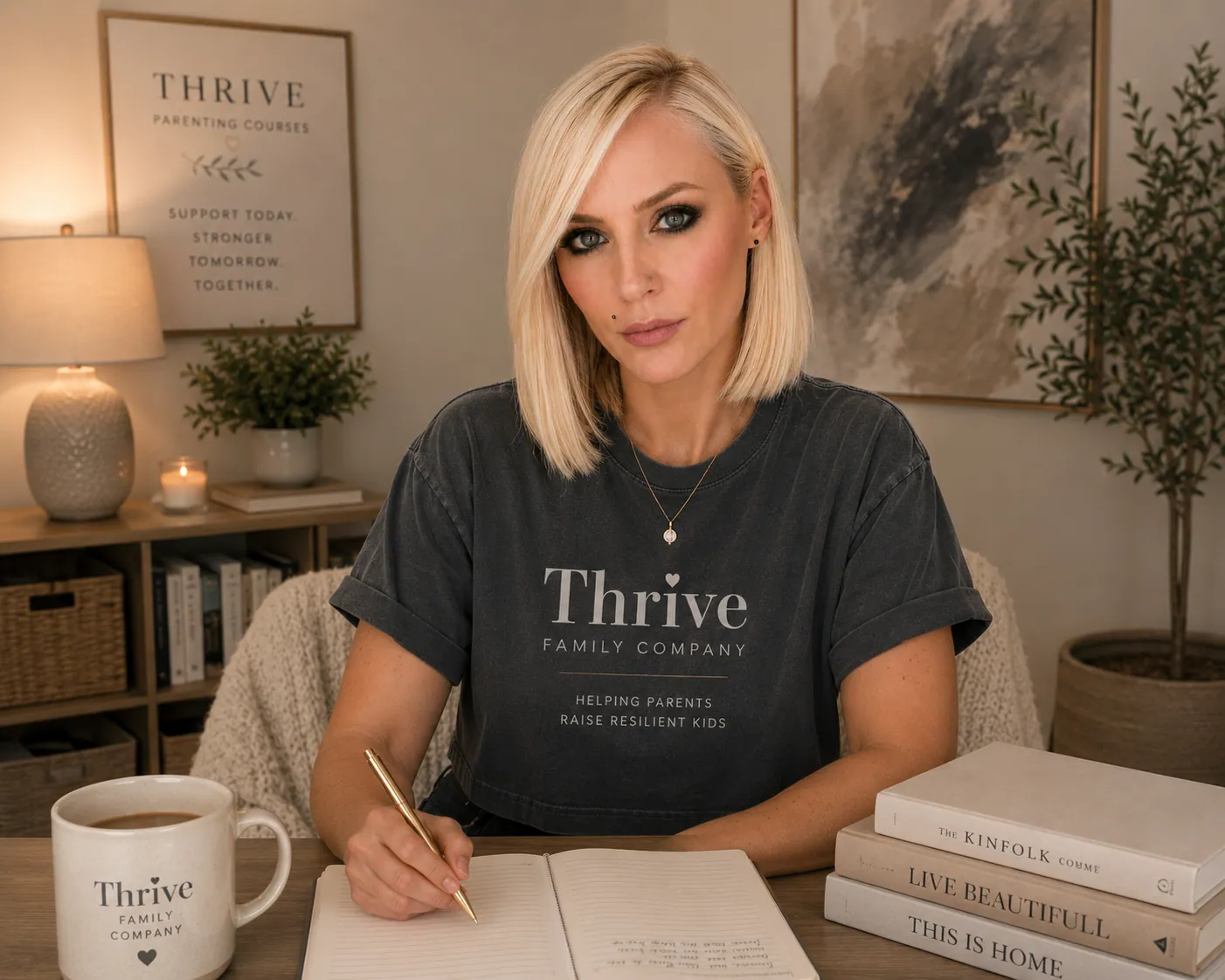 Sian Trombley, Canadian Certified Counsellor and founder of Thrive Family Company